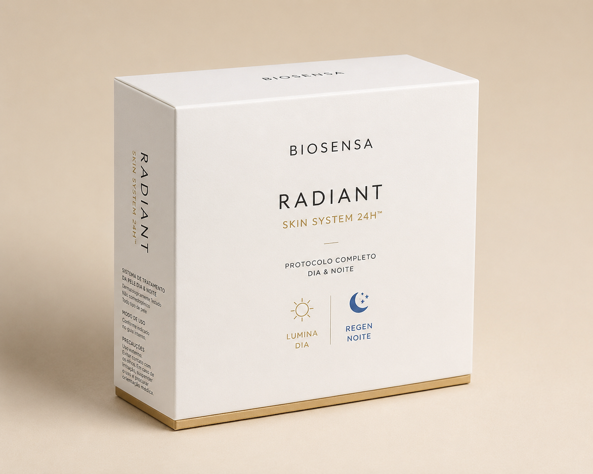Caixa dupla Radiant Lumina e Radiant Regen