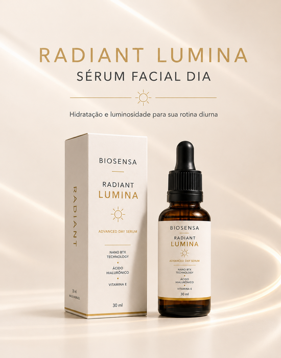 Banner mobile Radiant Lumina sérum facial dia