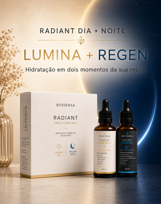 Banner mobile Caixa Dupla Radiant Lumina e Regen