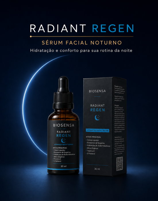 Banner mobile Radiant Regen sérum facial noturno